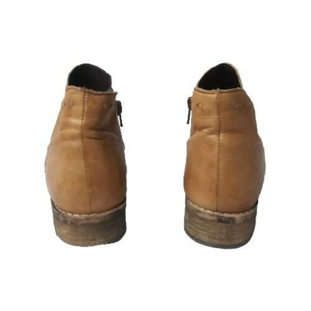 Diba True River Queen Booties Tobacco Brown leather Size 7.5 - Picture 5 of 7